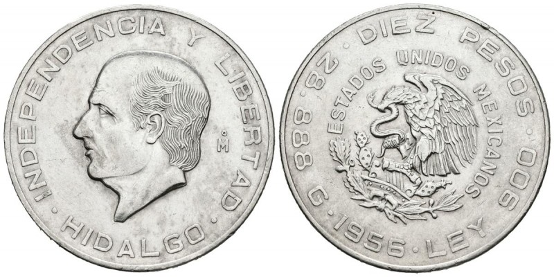 MEXICO. 10 Pesos. (Ar. 28,88g/40mm). 1965. (Km#474). SC.