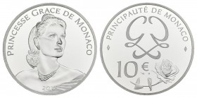 MONACO. 10 Euro. (Ar. 25,00g/37mm). 2019. PROOF. Presentado en estuche oficial con certificado.