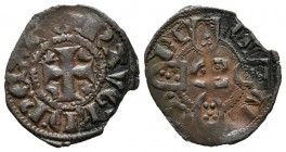 PORTUGAL, Dinis I (1279-1325). Dinheiro. (Ve. 0,65g/17mm). (Gomes 04.31). MBC.