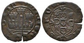 PORTUGAL, Alfonso V (1438-1481). Ceitil (Ve. 1,75g/18mm). Lisboa. (Gomes 13.02). MBC.
