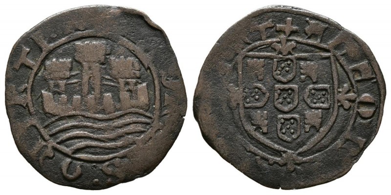 PORTUGAL, Alfonso V (1438-1481). Ceitil (Ve. 1,35g/20mm). Lisboa. (Gomes 13.02)....