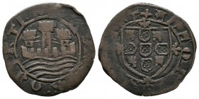 PORTUGAL, Alfonso V (1438-1481). Ceitil (Ve. 1,35g/20mm). Lisboa. (Gomes 13.02). MBC.