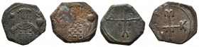 IMPERIO BIZANTINO. Lote compuesto por 2 bronces del Imperio Bizantino. A EXAMINAR.