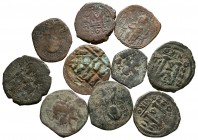 IMPERIO BIZANTINO. Lote compuesto por 10 monedas del imperio bizantino. A EXAMINAR.