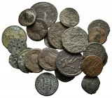 IMPERIO ROMANO y EPOCA MEDIEVAL. Lote compuesto por 22 monedas pertenecientes al imperio romano y epoca medieval. Diferentes calidades. A EXAMINAR.