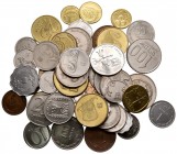 MONEDAS EXTRANJERAS. Lote compuesto por 47 monedas de Israel, de diferentes valores y módulos. A EXAMINAR.