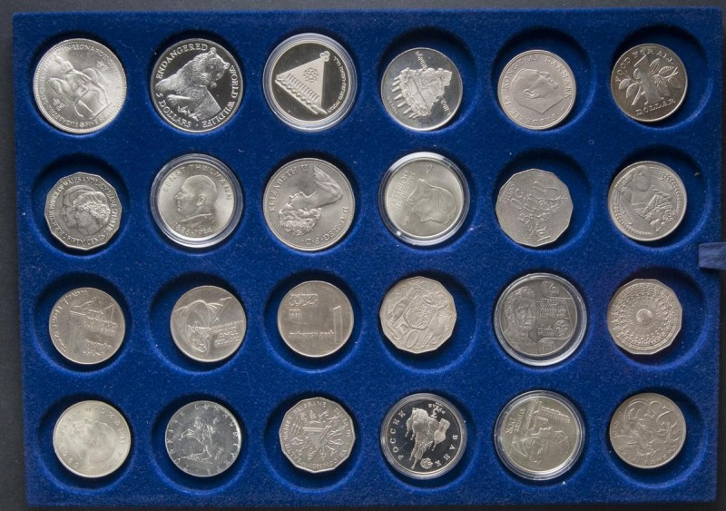 MONEDAS EXTRANJERAS. Lote compuesto por 72 monedas de diferentes países, años y ...