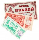 Czechoslovakia Lot of 3 Banknotes 1 & 5 & 10 Dukatu -Brno
EF-UNC