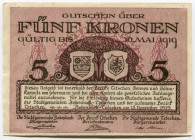 Czechoslovakia 5 Kronen 1918
AUNC.