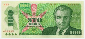 Czechoslovakia 100 Korun 1989
P# 97; UNC