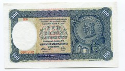 Slovakia 100 Korun 1940
P# 10a; UNC.