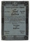 Austria 5 Gulden 1813 Anticipations - Scheine (Anticipation Notes)
P# A51