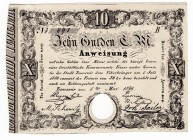 Austria 10 Gulden 1849
P# S198