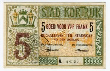 Belgium 5 Francs 1914 Specimen
XF/AU