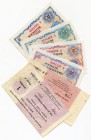 Russia - USSR Lot of 6 Bank Cheques for Foreign Trade 1976 -1978
Various Denominations