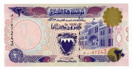 Bahrain 20 Dinars 1973
P# 16; UNC