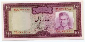 Iran 100 Rials 1969
P# 86; UNC