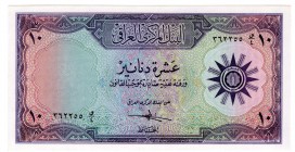 Iraq 10 Dinars 1951
P# 55; UNC