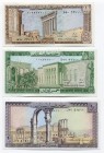 Lebanon 1-250 Livres 1982 -1988
UNC; Set 7 Pcs