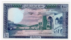 Lebanon 100 LIvres 1985
P# 66c; UNC