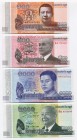 Cambodia 2000, 100, 500 & 1000 Riels 2013 -2016
P# 64, 65, 66, 67; UNC; Set 4 Pcs