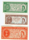 Hong Kong 1-5-10 Cents 1961 Rare
XF-UNC