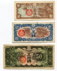 Japan 1-5 & 50 Sen 1939
VF-UNC