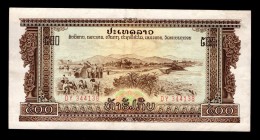 Lao 500 Kip 1968
P# 24; DY 344138; XF.