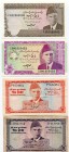 Pakistan 4 X 5 Rupees Various 1pc Commemorative
VF-UNC