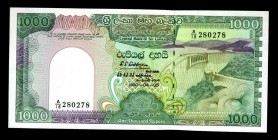 Sri Lanka 1000 Rupees 1990
P# 101c; A/18 280278; UNC-.