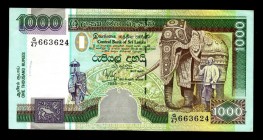 Sri Lanka 1000 Rupees 1995
P# 113; G/47 663624; XF-aUNC.