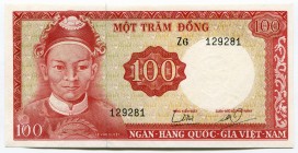 Vietnam - South 100 Dông 1966
P# 19b; UNC