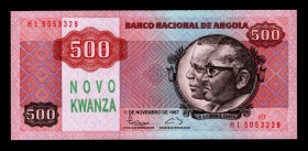 Angola 500 Novo Kwanza 1991
P# 123; HI5053328; UNC.