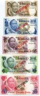 Botswana 1-2-5-10-20 Pula 1976
UNC