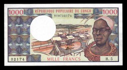 Congo 1000 Francs 1974 Very Rare
P# 3c; 010732174; XF-aUNC.
