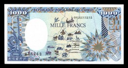 Congo 1000 Francs 1987 Very Rare
P# 10a; 063233232; UNC.