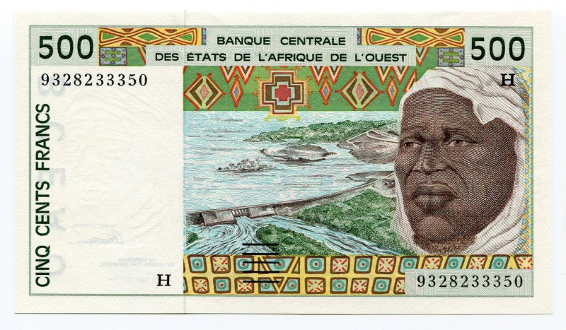 Niger 500 Francs 1995
P# 610He; UNC