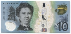 Australia 10 Dollars 2017
P# 63; UNC; Polymer