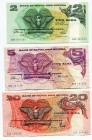 Papua New Guinea 2-5-20 Kina 1975-1985
VF-UNC