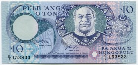 Tonga 10 Paanga 1995
P# 34; UNC