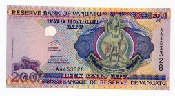 Vanuatu 200 Vatu 1995
P# 8; UNC