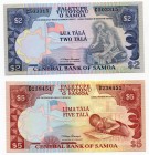 Western Samoa 2 & 5 Tala 1980-1985
UNC