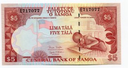 Western Samoa 5 Tala 2005
P# 21; UNC