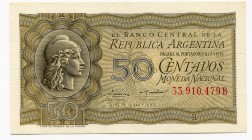 Argentina 50 Centavos 1897 Rare Date
VF