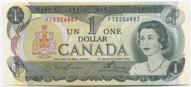 Canada 1 Dollar 1973
P# 85a; UNC; Sign. Lawson & Bouey