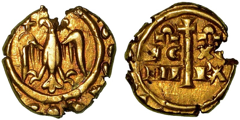 MESSINA. Federico II di Svevia (1197-1250) - Multiplo di tarì, anni tra il 1209 ...