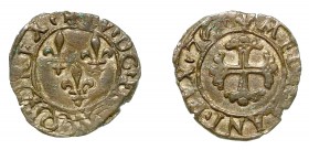 MILANO. Ludovico XII d'Orleans (1500-1512) - Trillina. Nel campo, tre gigli. R/ Croce fiorata. Crippa, 17 g. 1,03 mist BB