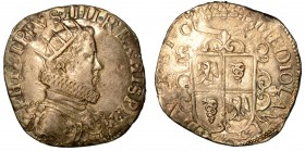 MILANO. Filippo IV d'Asburgo (1621-1665) – Ducatone 1622. Busto a d. radiato e corazzato; sotto la spalla, 1622. R/ Stemma di Milano sormontato da cor...
