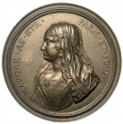 Margherita Farnese de’Medici (1612-1679) – Medaglia uniface in bronzo. Opus A. Selvi. Busto a sinistra con ampio velo. Johnson, vol. II, 536. Vannel-T...