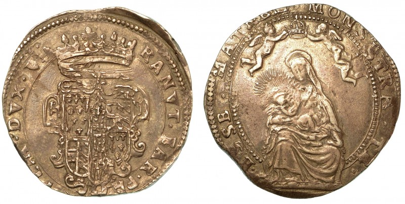 PARMA. Ranuccio II Farnese (1646-1694). Quarantano. Stemma coronato. R/ MONSTRA ...
